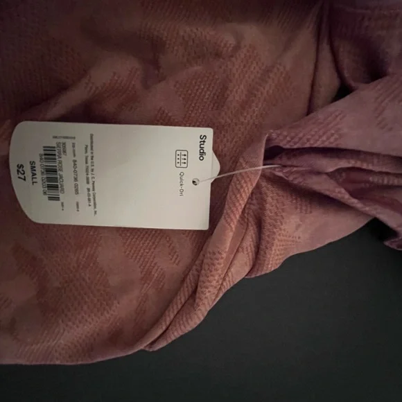 Xersion Athletic Pink Short Sleeve Cut Out T-Shirt - Picture 4 of 4